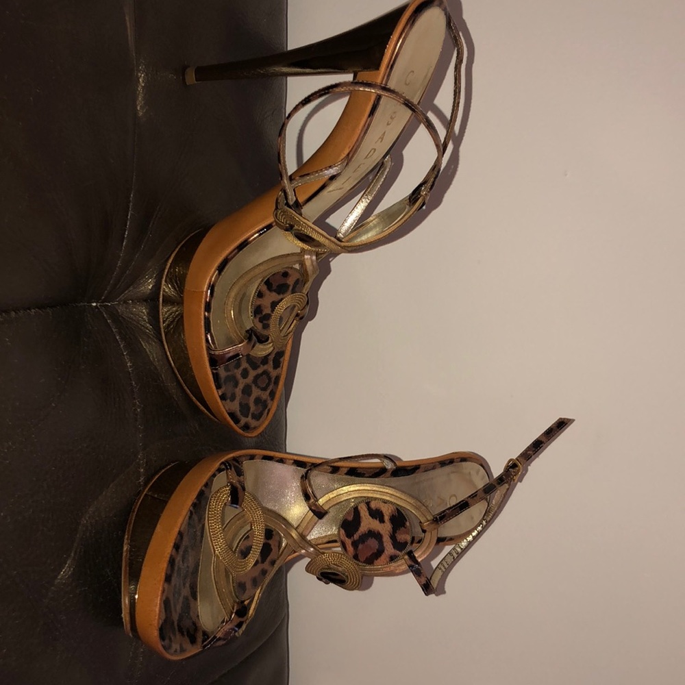 Casadei  leopard print heels